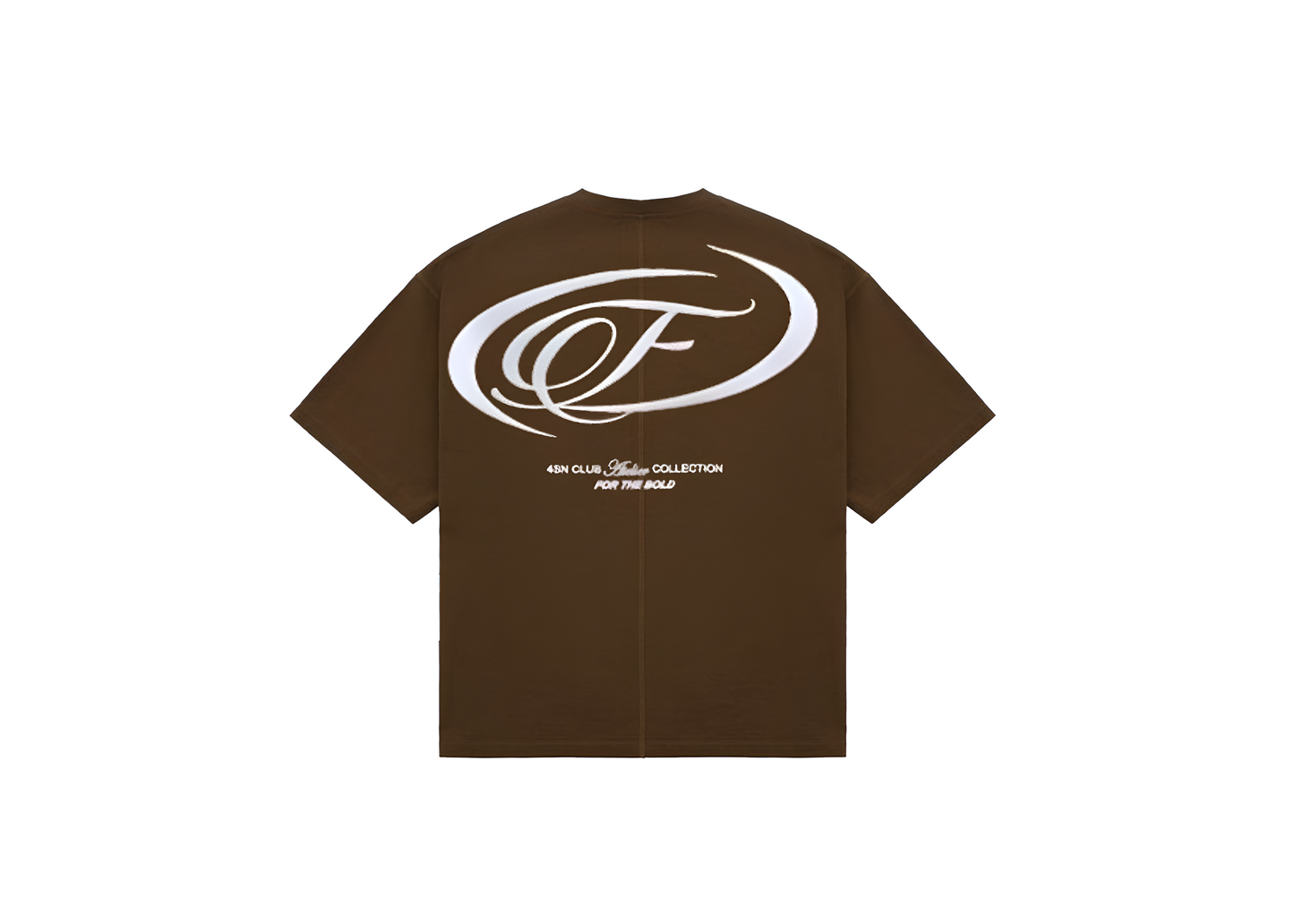 FEARLESS BROWN TEE