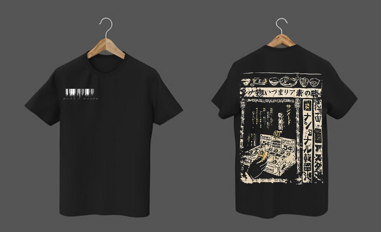 Japanese Retro Oversized T-shirt