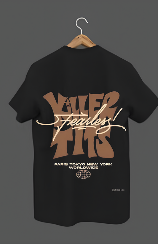 FEARLESS - OVERSIZED TEE