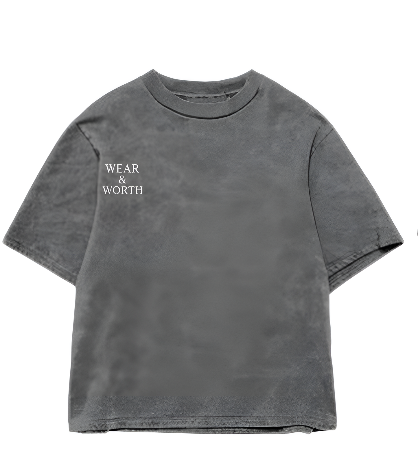 VINTAGE WASHED GRAPHIC - ACID WASH OVERSIZED TEE